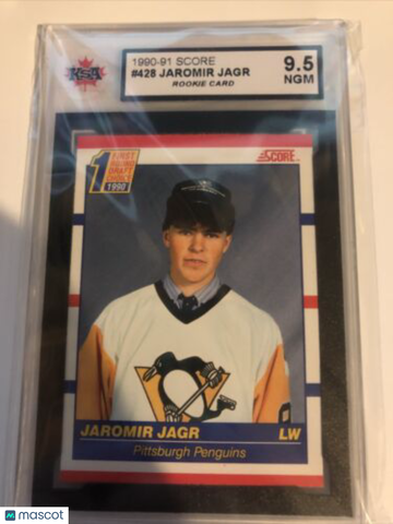 1990-91 Score Jaromir Jagr KSA 9.5