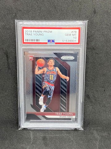 2018 Panini Prizm Trae Young PSA 10