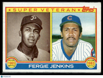 1983 Topps Fergie Jenkins #231