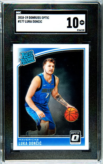 Luka Doncic 2018 Optic Rated Rookie