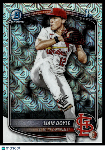 2025 Bowman Draft Liam Doyle #BDC-12 Chrome Mojo Refractor