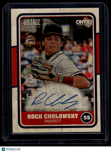 2025 Onyx Vintage Extended Roch Cholowsky #VAROCH Autographs AU