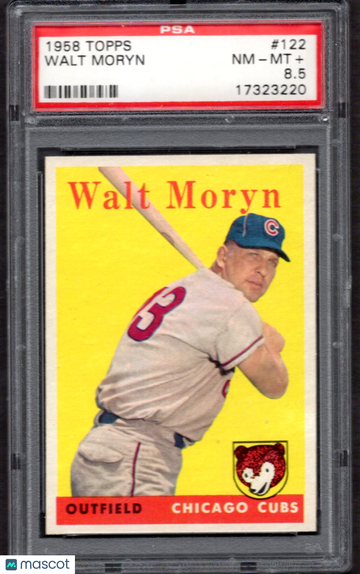 1958 Topps Walt Moryn #122 PSA 8.5