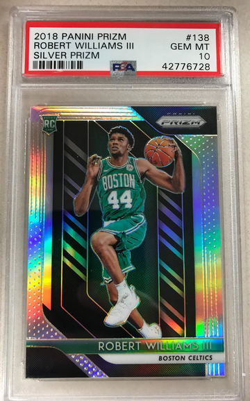 2018-19 Panini Prizm Silver Prizm Robert Williams III #138 PSA 10 RC