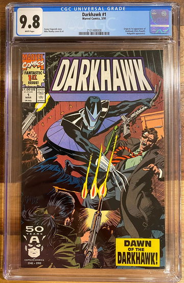 Darkhawk #1 CGC 9.8 1st Darkhawk