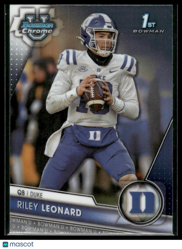 2023 Bowman University Chrome Riley Leonard #6
