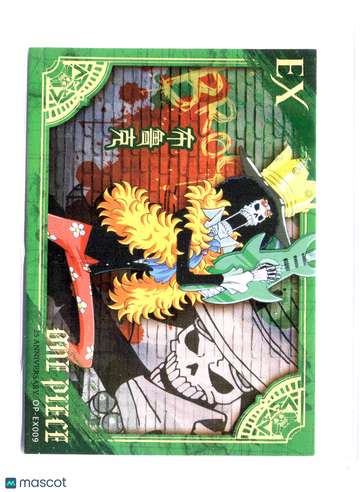 2022 One Piece 25th Anniversary Trading Card EX Brook HOLOFOIL #OP-EX009