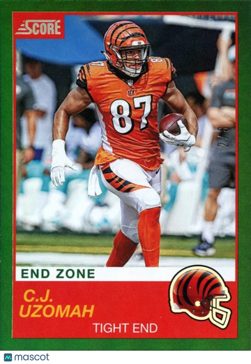 2019 Score C.J. Uzomah #96 Base Set