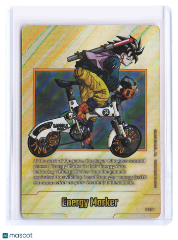 PROXY Son Goku Gold Holo Energy Marker