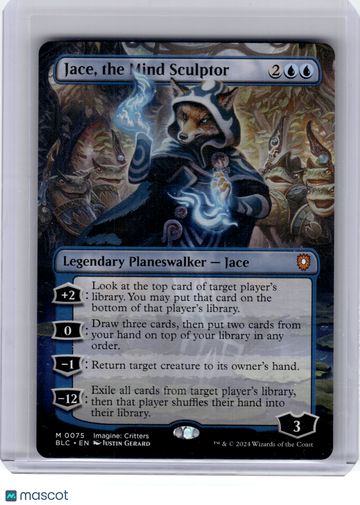 Commander: Bloomburrow Jace, the Mind Sculptor Nonfoil Mythic (Borderless) Imagine: Critters #75