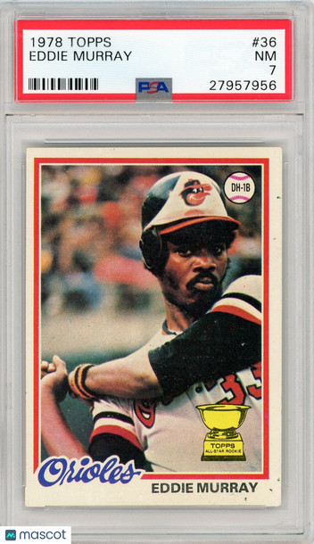 1978 Topps Eddie Murray #36 PSA 7