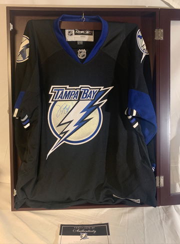 Autographed Vincent Lecavalier 2008 Tampa Bay Lightning Jersey - Authenticated By Team