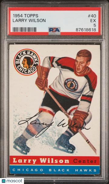1954 Topps Larry Wilson #40 PSA 5