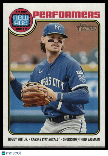 2023 Topps Heritage Bobby Witt Jr. #NA-16 New Age Performers