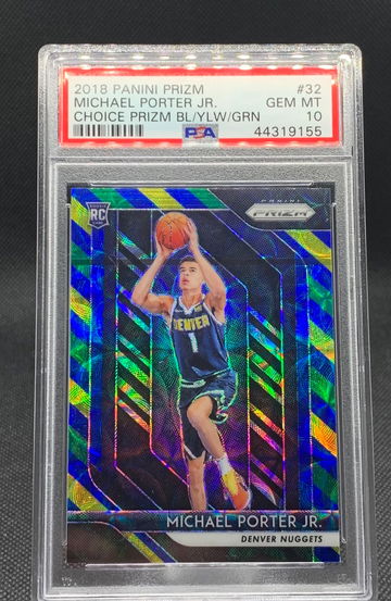 2018 Michael Porter Jr Prizm Choice Blue 