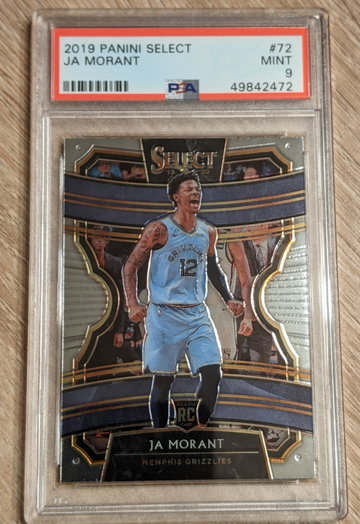 Ja Morant 2019 Select #72 PSA 9