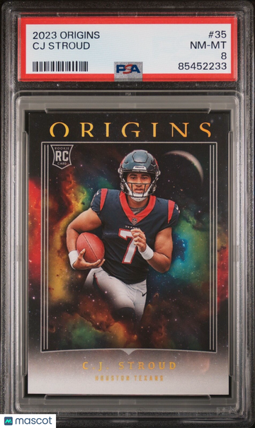2023 Origins C.J. Stroud #35 Rookie PSA 8