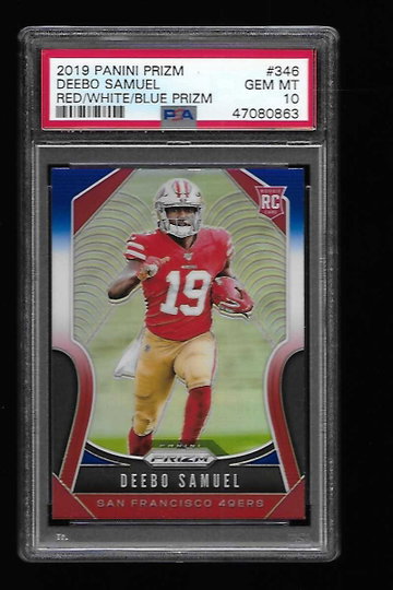 2019 PRIZM DEEBO SAMUEL RWB PRIZM