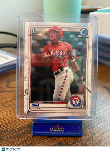 2020 Bowman Chrome Bayron Lora #BCP-52