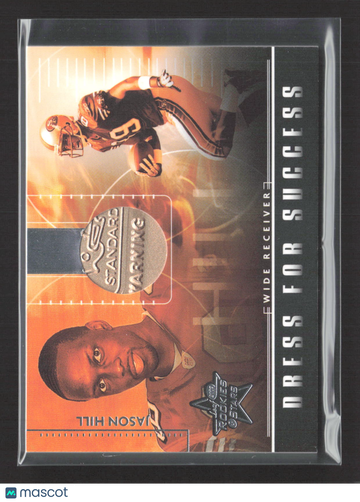 2007 Leaf Rookies & Stars Dress for Success Jason Hill #DS-30 Piece of helmet