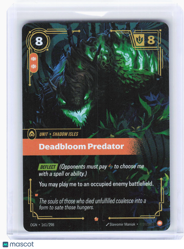 Origins Deadbloom Predator Foil Epic #161/298