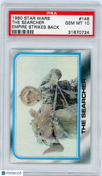 1980 Star Wars Empire Strikes Back The Searcher #146 PSA 10