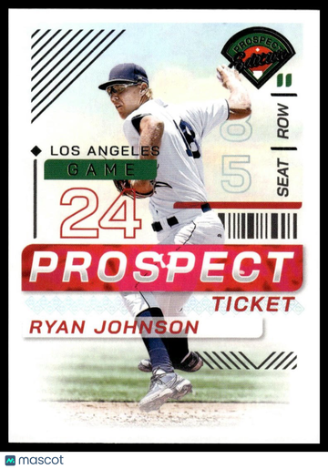 2024 Panini Prospect Edition Ryan Johnson #110