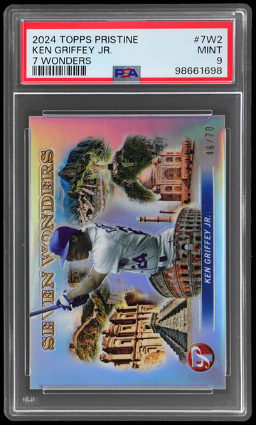 2024 Topps Pristine Ken Griffey Jr. 7 Wonders PSA 9