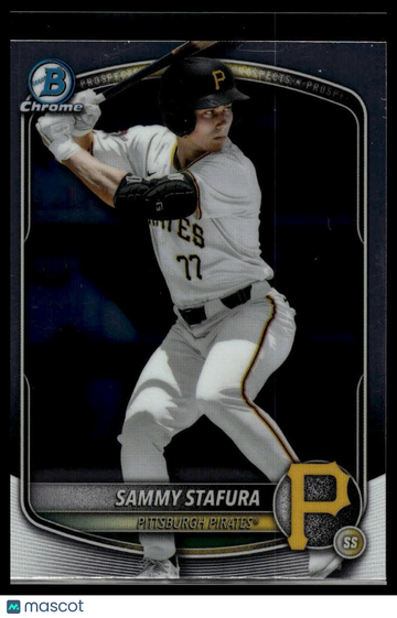 2025 Bowman Draft Sammy Stafura #BDC-187 Chrome