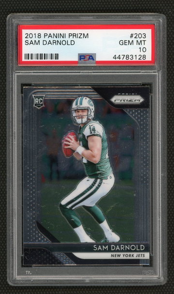 Sam Darnold 2018 Panini Prizm PSA 10
