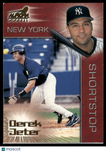 1998 Pacific Aurora Derek Jeter #58