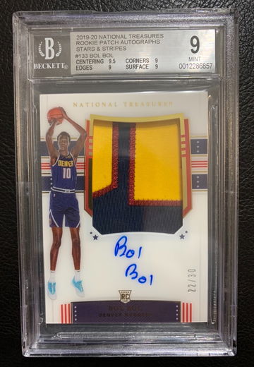 BOL BOL FOTL National Treasures #d 22/30