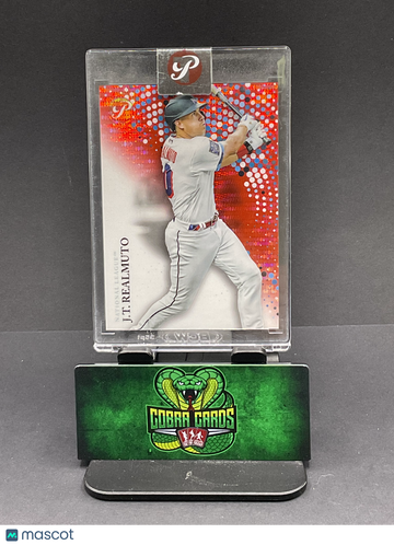 2022 Topps Pristine J.T. Realmuto #280 Red /5