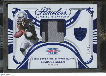 2024 Marcus Allen Patch Panini Authentic