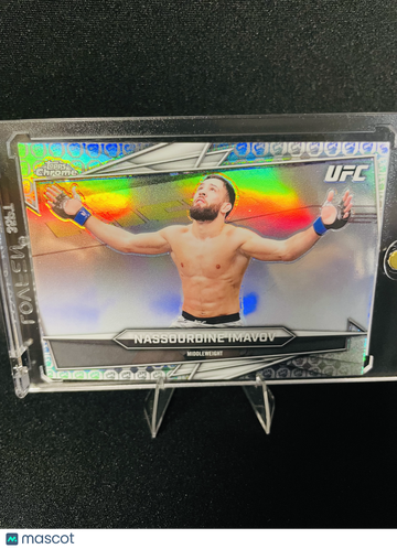 2026 Topps Chrome UFC Nassourdine Imavov #131 Refractor