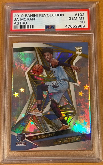 2019 Panini Revolution Ja Morant Astro PSA 10