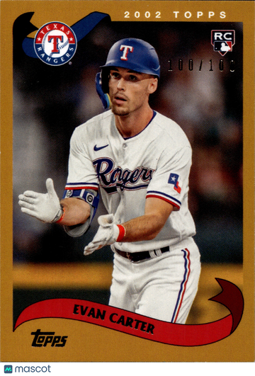 2024 Topps Evan Carter #EC-2002 /100 RC