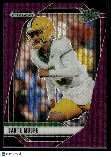 2025 Panini Prizm Draft Picks Dante Moore #164 Prizms Purple Wave