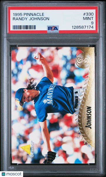 1995 Pinnacle Randy Johnson #330 PSA 9