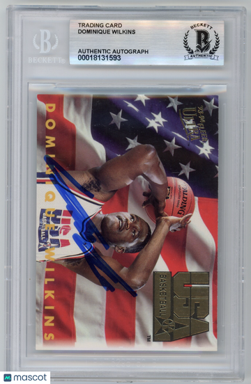 1993-94 Fleer Ultra Dominique Wilkins #371 BGS Authentic BAS