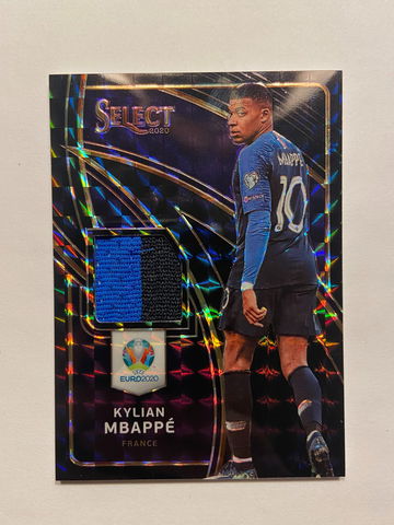 2020 Panini Select UEFA EURO Mbappe Select Stars Relics 1/1