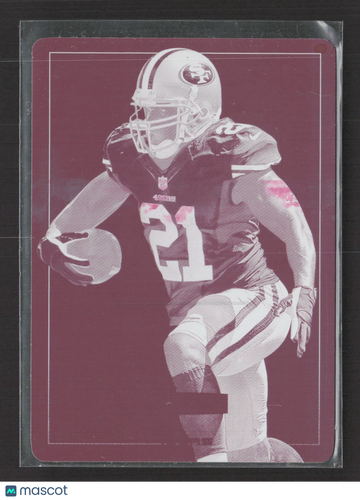 2014 Panini Rookies and Stars Frank Gore #3 Magenta Printing Plate /1 Printing Plate