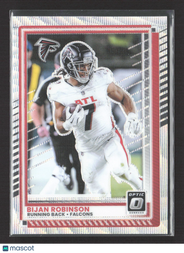 2025 Panini Donruss Optic Prizm Bijan Robinson #118 /300