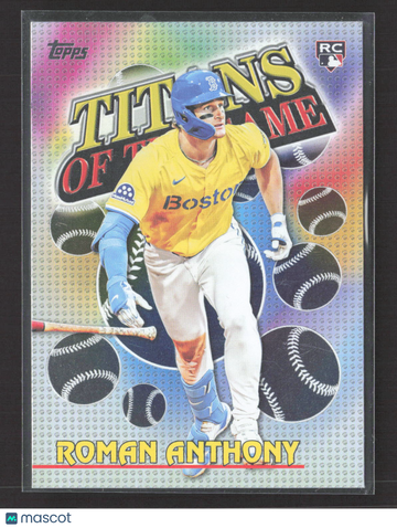 2026 Topps Titans of the Game Roman Anthony #TOG-9 RC