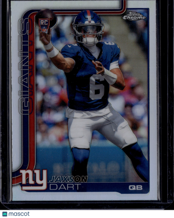2025 Topps Chrome Jaxson Dart #306 Refractor RC