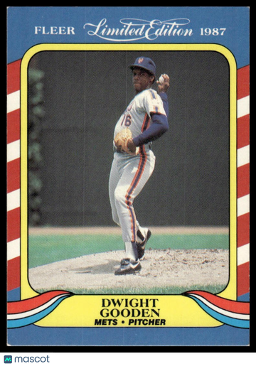 1987 Fleer Limited Edition Dwight Gooden #18