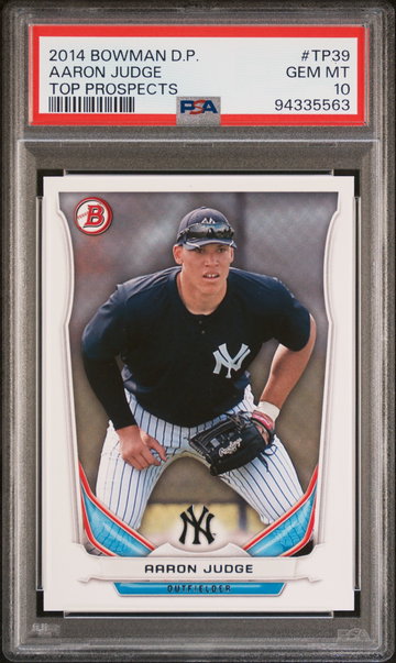 2014 Bowman Draft Picks Top Prospects Aaron Judge #TP-39 PSA 10