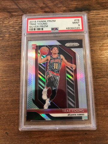 2018 Trae Young Silver Prizm #78
