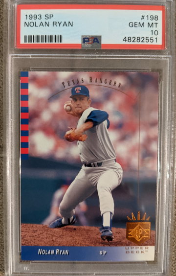 1993 sp nolan ryan #198 psa 10 (Shipping from Canada)