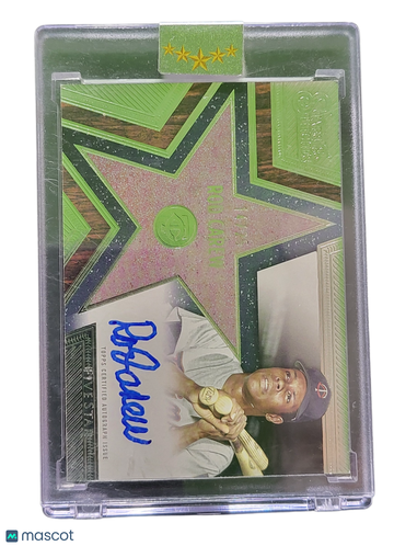2025 Topps Five Star Stars & Stitches Rod Carew #SS-RC Green